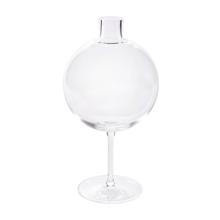 Etu Clear Wine Glass Shaped Flower Vase, Large - Gabrielle's Biloxi