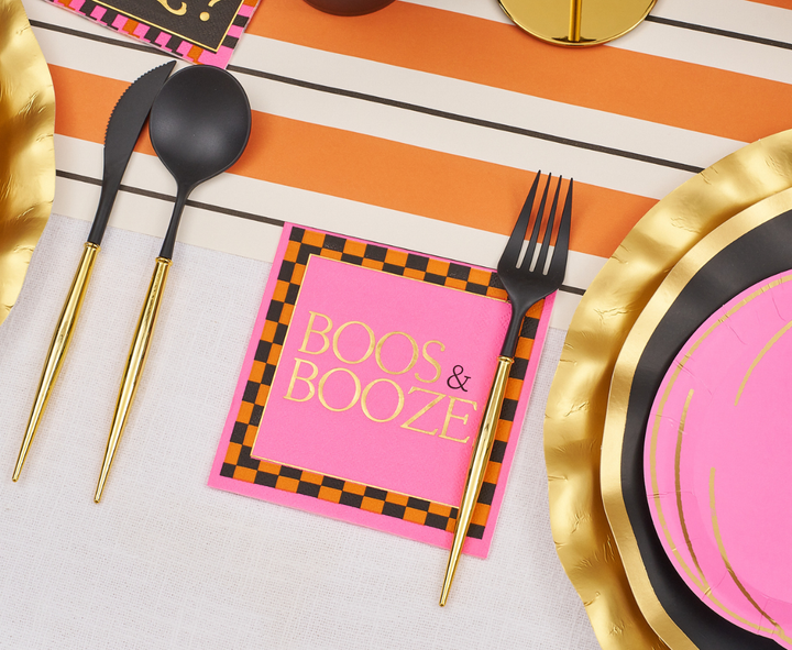 Boo Bold Cocktail Napkins - Gabrielle's Biloxi
