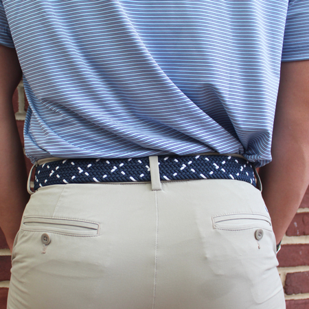 The Vail Woven Elastic Stretch Belt - Gabrielle's Biloxi