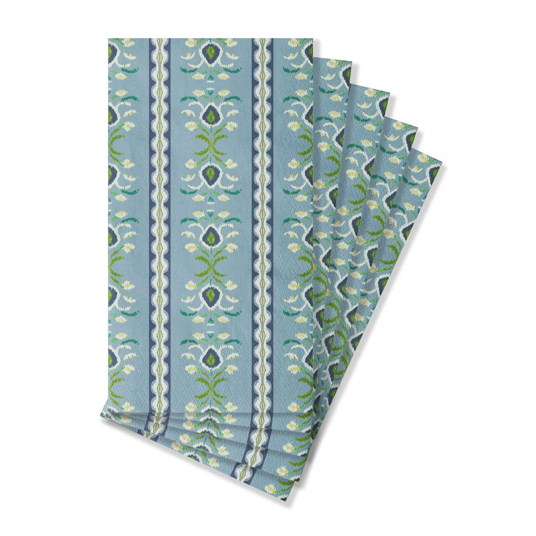 Rosemary Stripe French Blue Guest Towels - Gabrielle's Biloxi