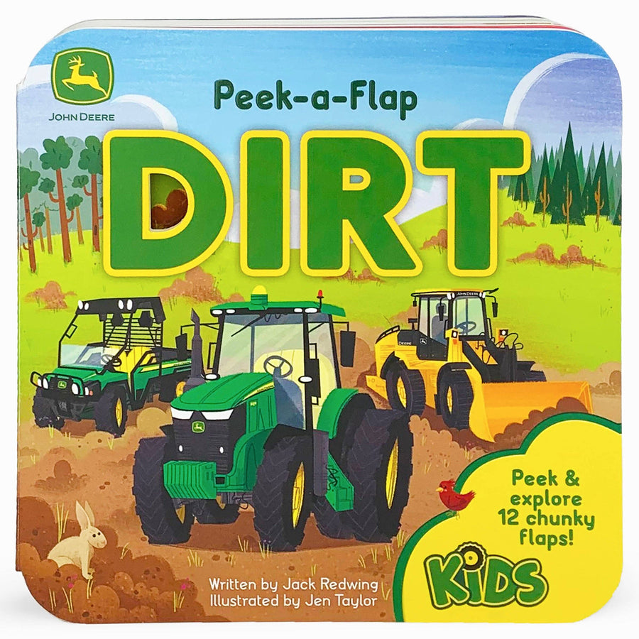 John Deere Kids Dirt Lift a Flap Board Book - Gabrielle's Biloxi