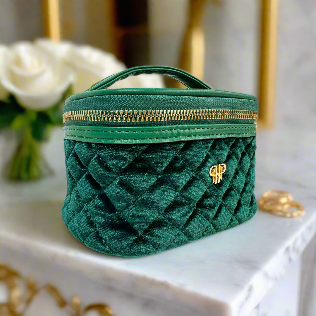 PurseN Getaway Jewelry Case - Emerald Velvet - Gabrielle's Biloxi