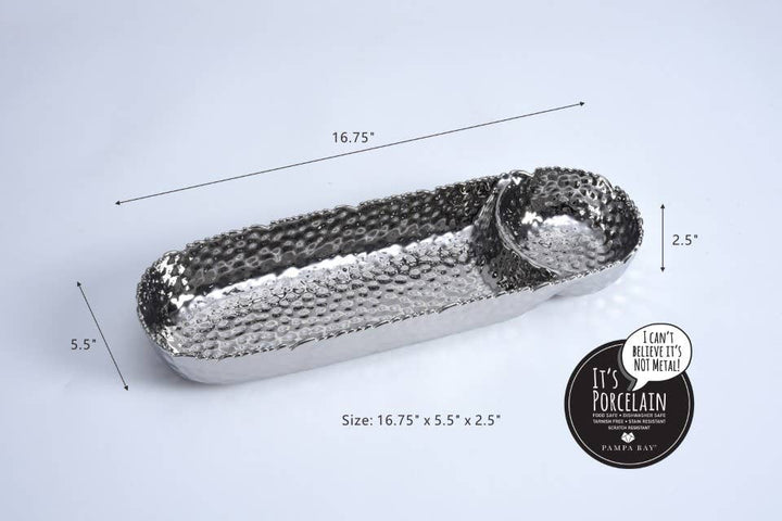 Pampa Bay Chip & Dip - Silver - Gabrielle's Biloxi