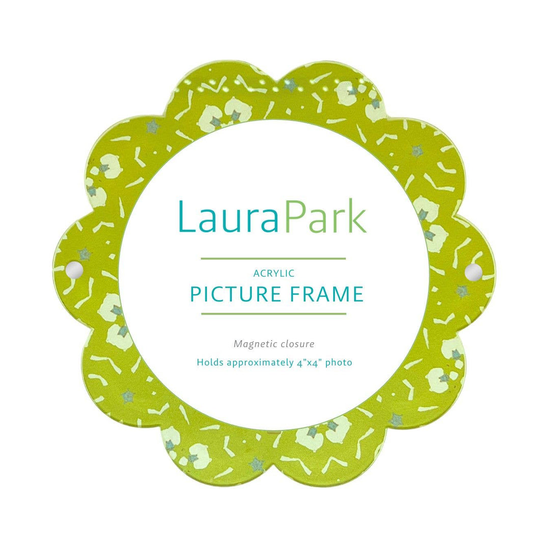 Dorset Garden Green Acrylic Round Picture Frame - Gabrielle's Biloxi