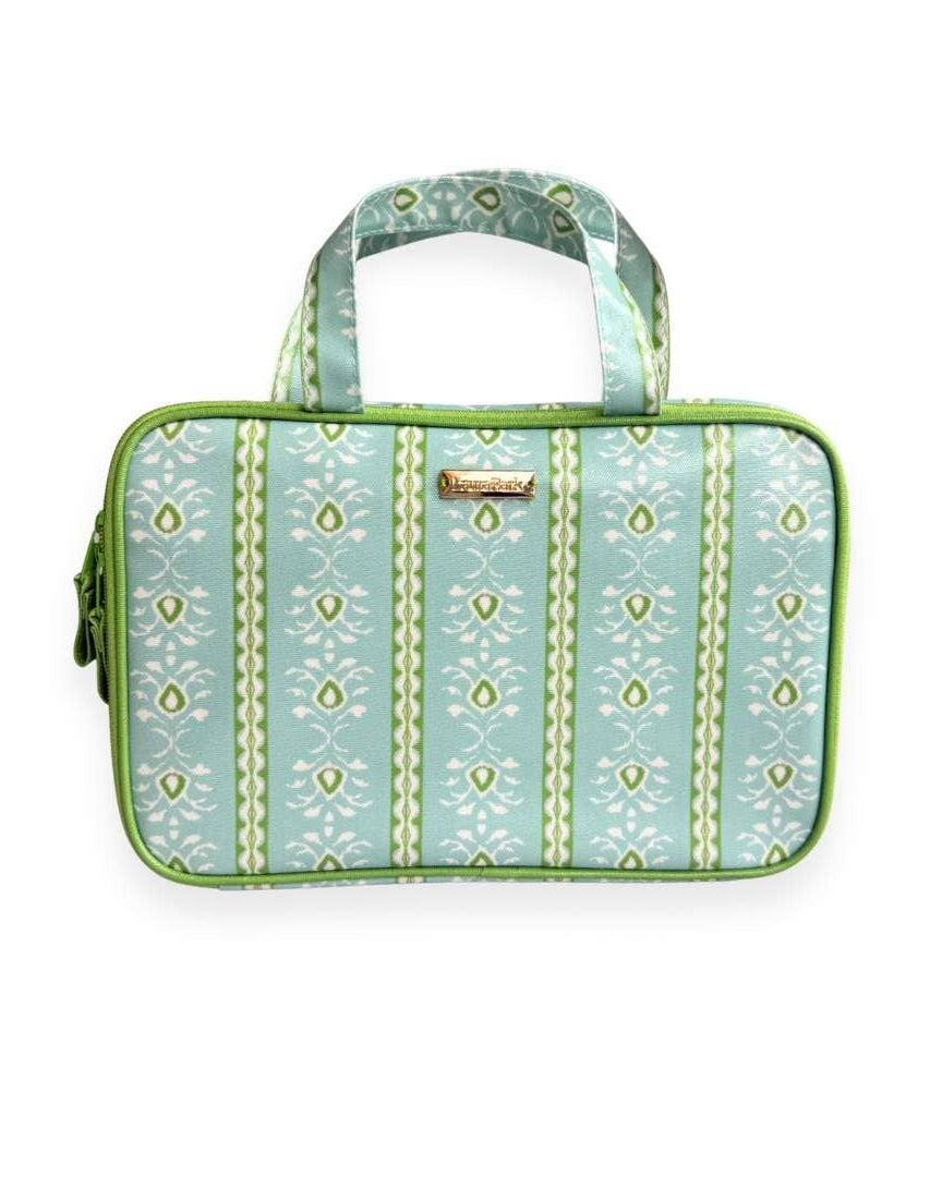 Laura Park Travel Case - Rosemary Stripe Blue