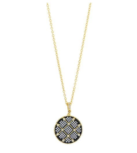 Freida Rothman FAITH Double Sided Pave Necklace - Gabrielle's Biloxi