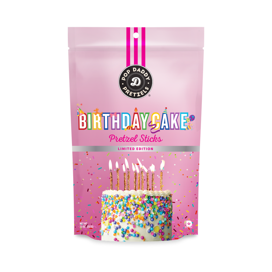 Birthday Cake Seasoned Pretzels - 7.5oz - Gabrielle's Biloxi