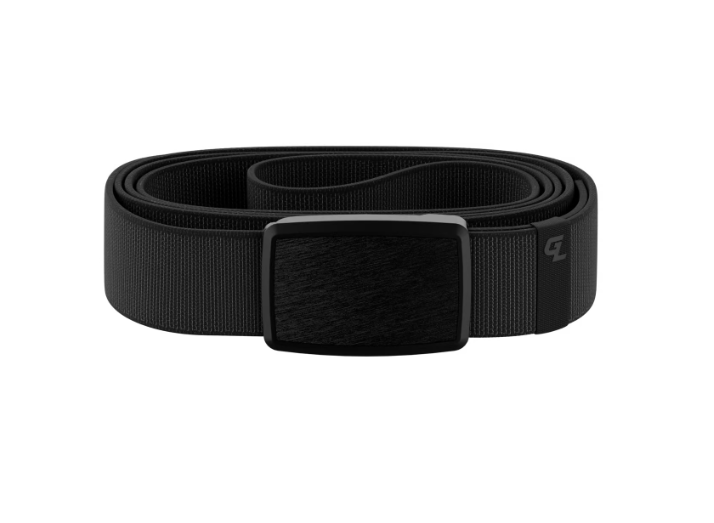 Groove Low Profile Belt - Black / Black - Gabrielle's Biloxi