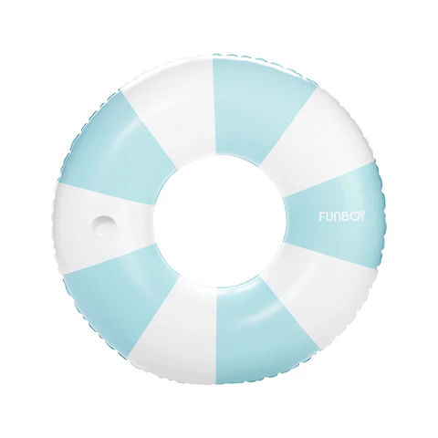 Blue Vintage Stripe Tube Float - Gabrielle's Biloxi