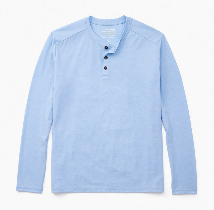 Fair Harbor Seabreeze Henley - Blue Glow - Gabrielle's Biloxi