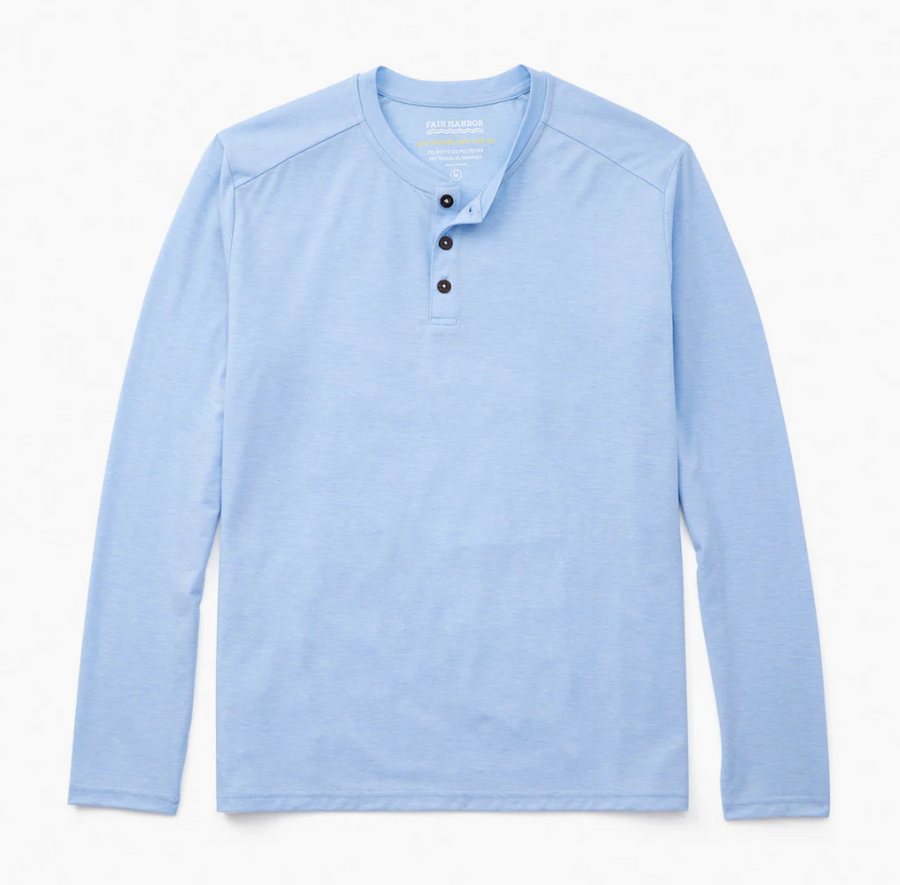 Fair Harbor Seabreeze Henley - Blue Glow - Gabrielle's Biloxi