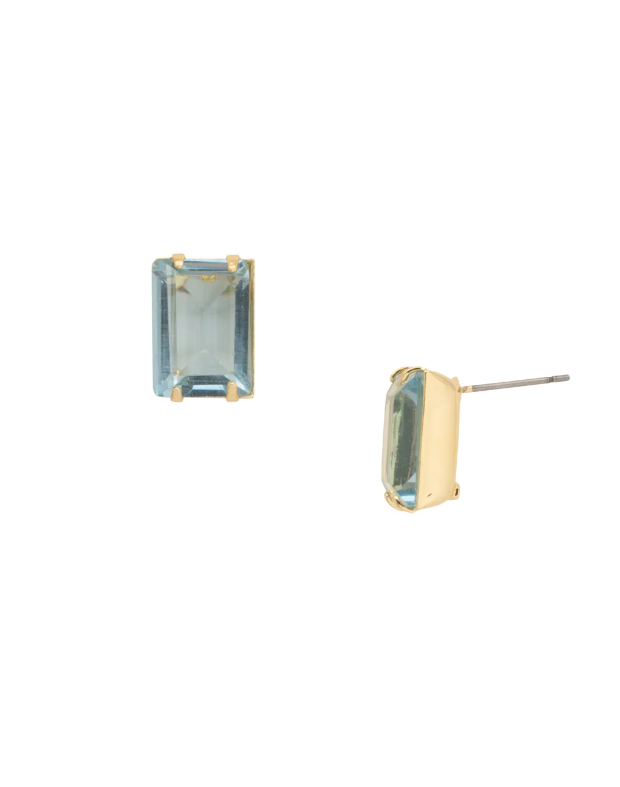 Sorrelli Everyday Stud Earrings - Light Sapphire - Gabrielle's Biloxi