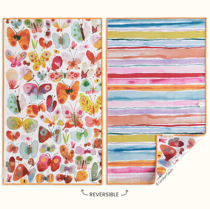 Belize Butterflies - Microfiber Towel - Gabrielle's Biloxi