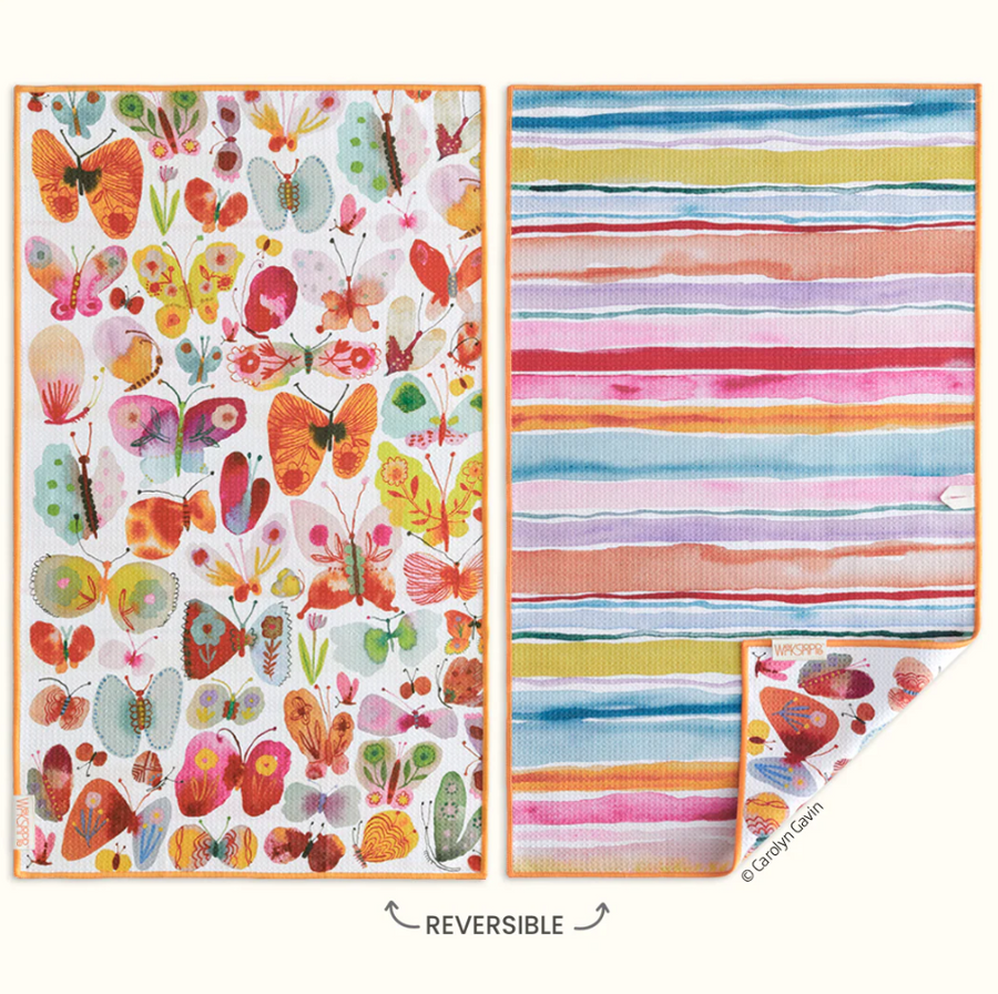 Belize Butterflies - Microfiber Towel - Gabrielle's Biloxi