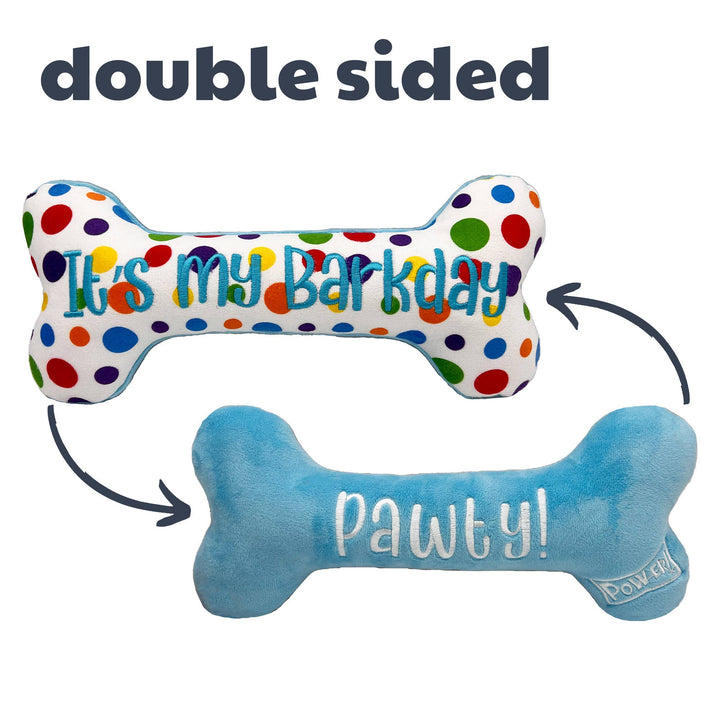 It's My Barkday Bone (Double Sided) For Dogs - Gabrielle's Biloxi