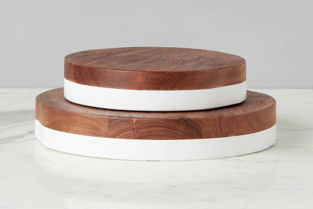 Medium White Mod Block - Gabrielle's Biloxi