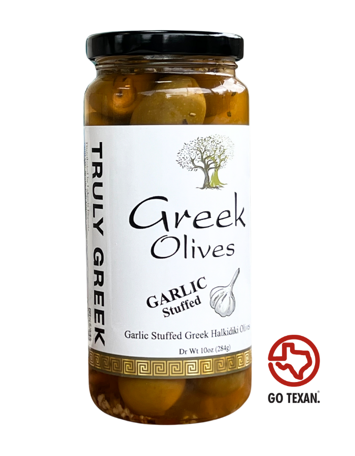 TRULY GREEK Garlic Stuffed Greek Olives