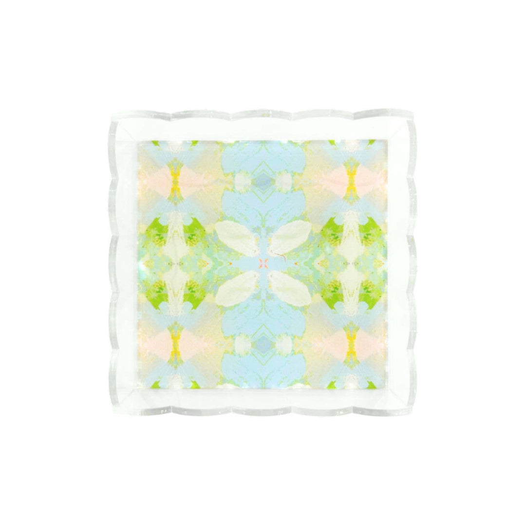 Elephant Falls Scalloped Tray Small - Gabrielle's Biloxi