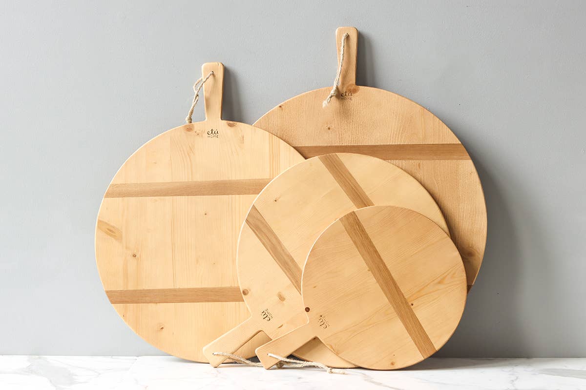 EtuHome Pine Charcuterie Board - Thumbnail 3