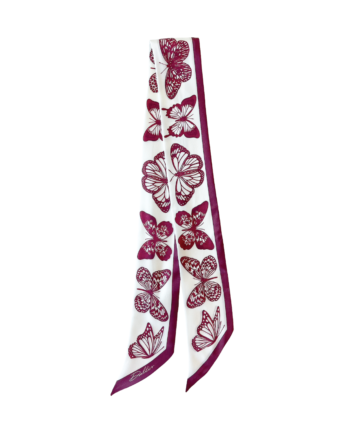 The Mariposa Twilly in Burgundy