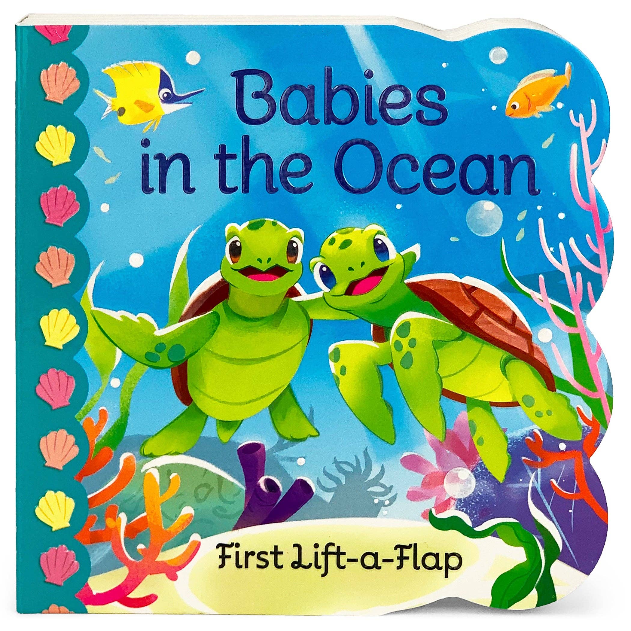 Babies in the Ocean Lift-a-Flap Board Book - Gabrielle's Biloxi