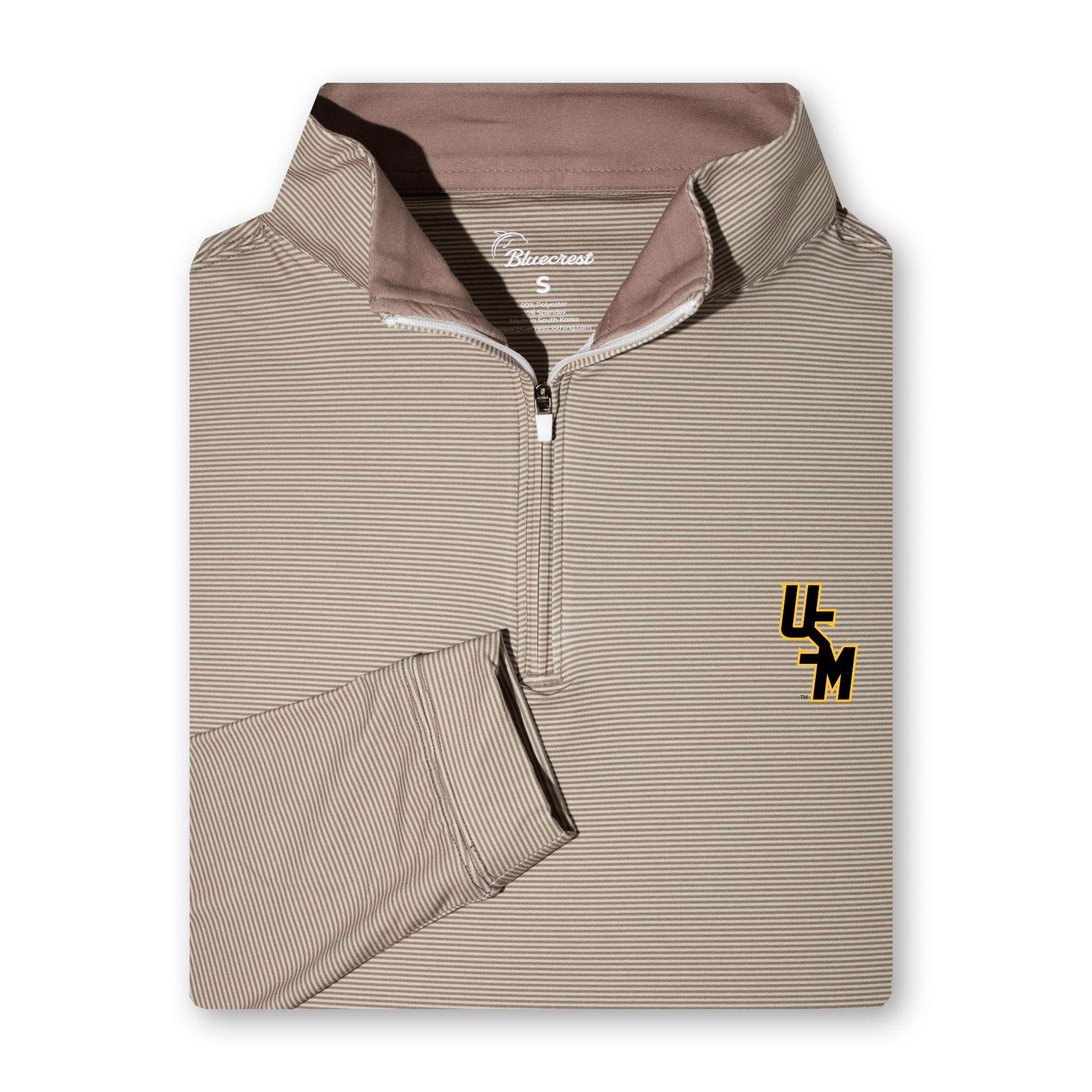Tan Performance Quarter Zip - Southern Miss USM Baseball