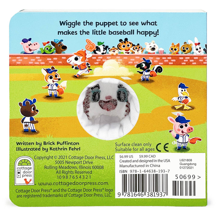 Baseball! Interactive Finger Puppet Board Book - Gabrielle's Biloxi