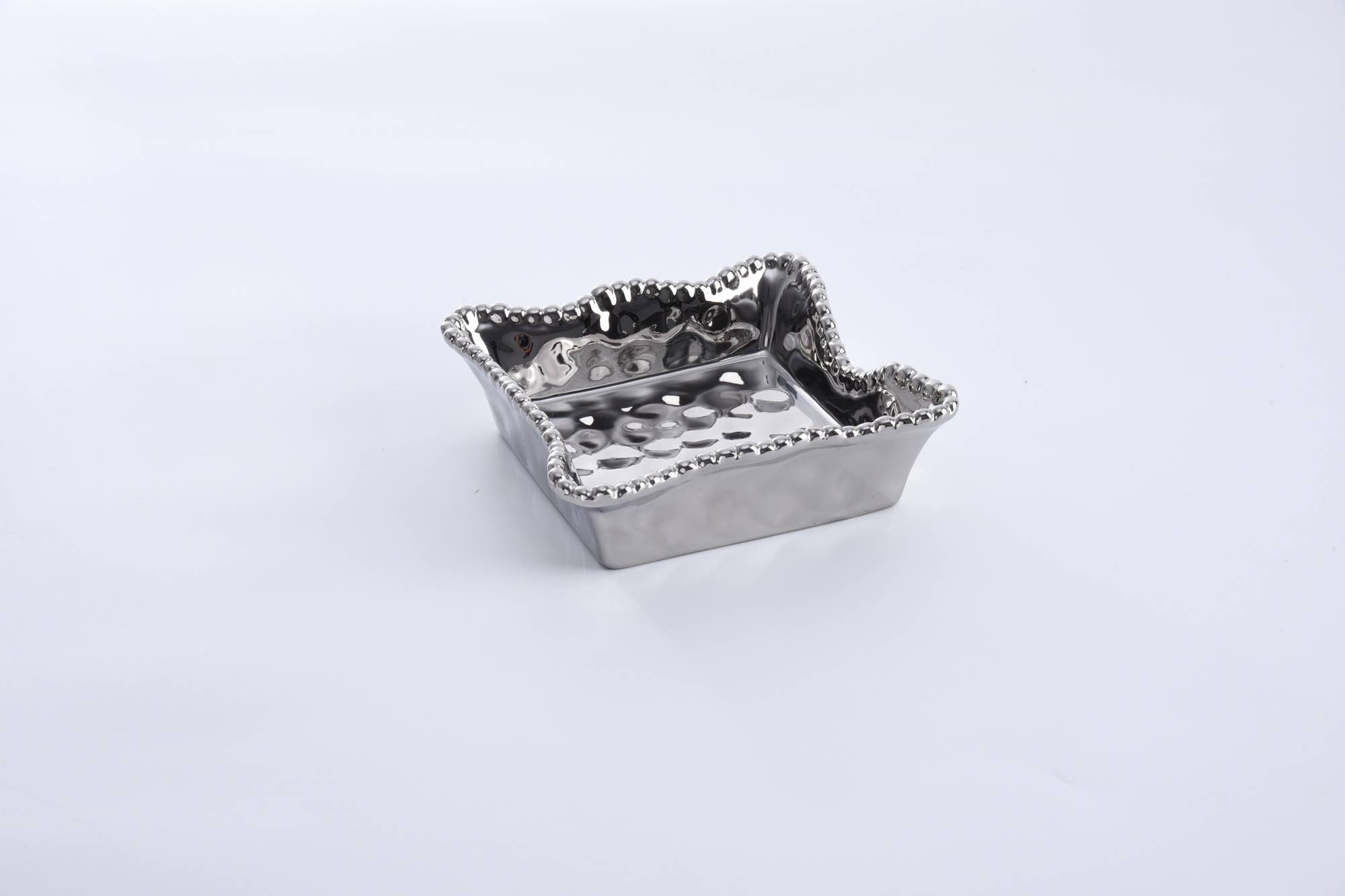 Pampa Bay Cocktail Napkin Holder - Silver - Gabrielle's Biloxi