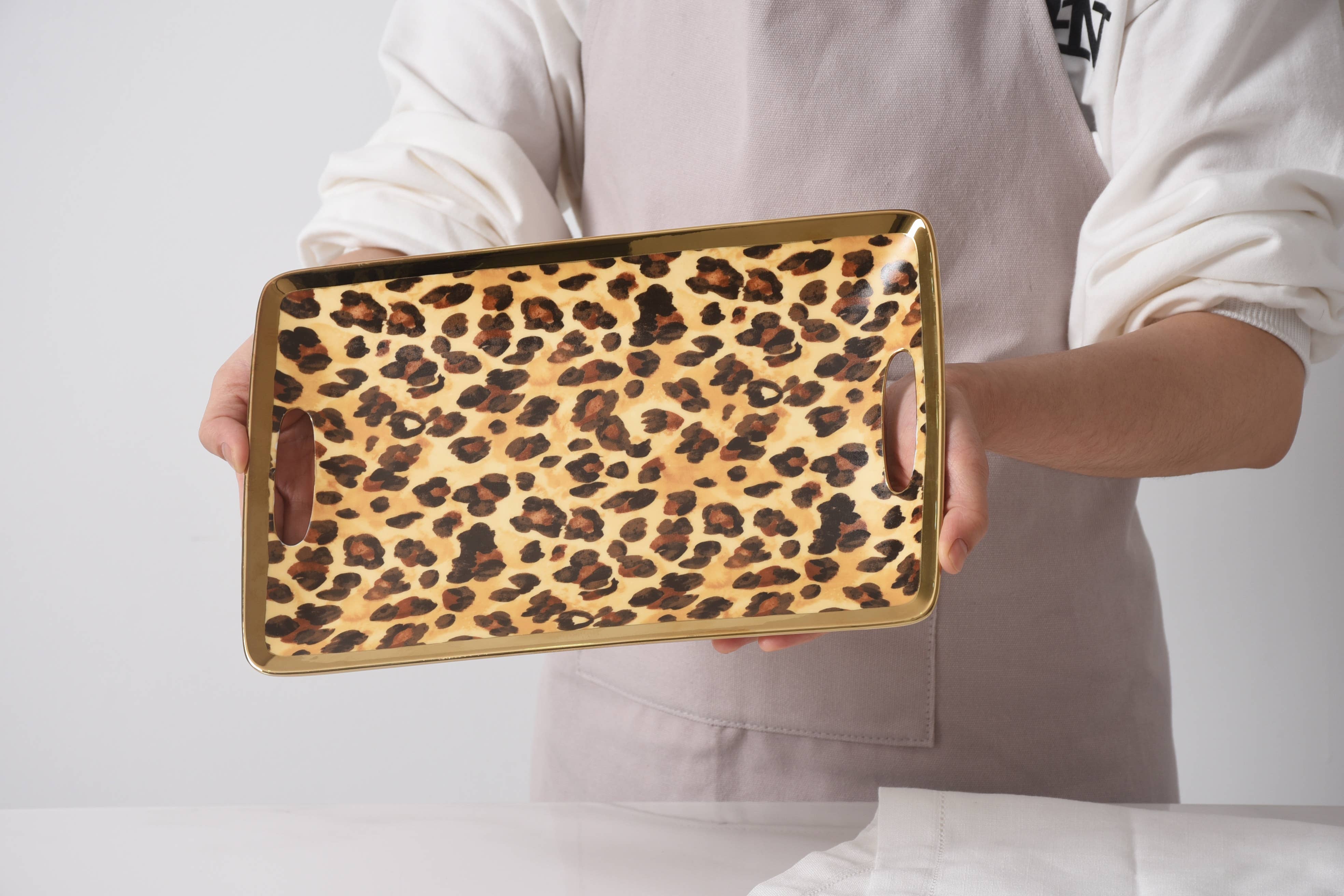 Pampa Bay Small Tray - Leopard - Gabrielle's Biloxi
