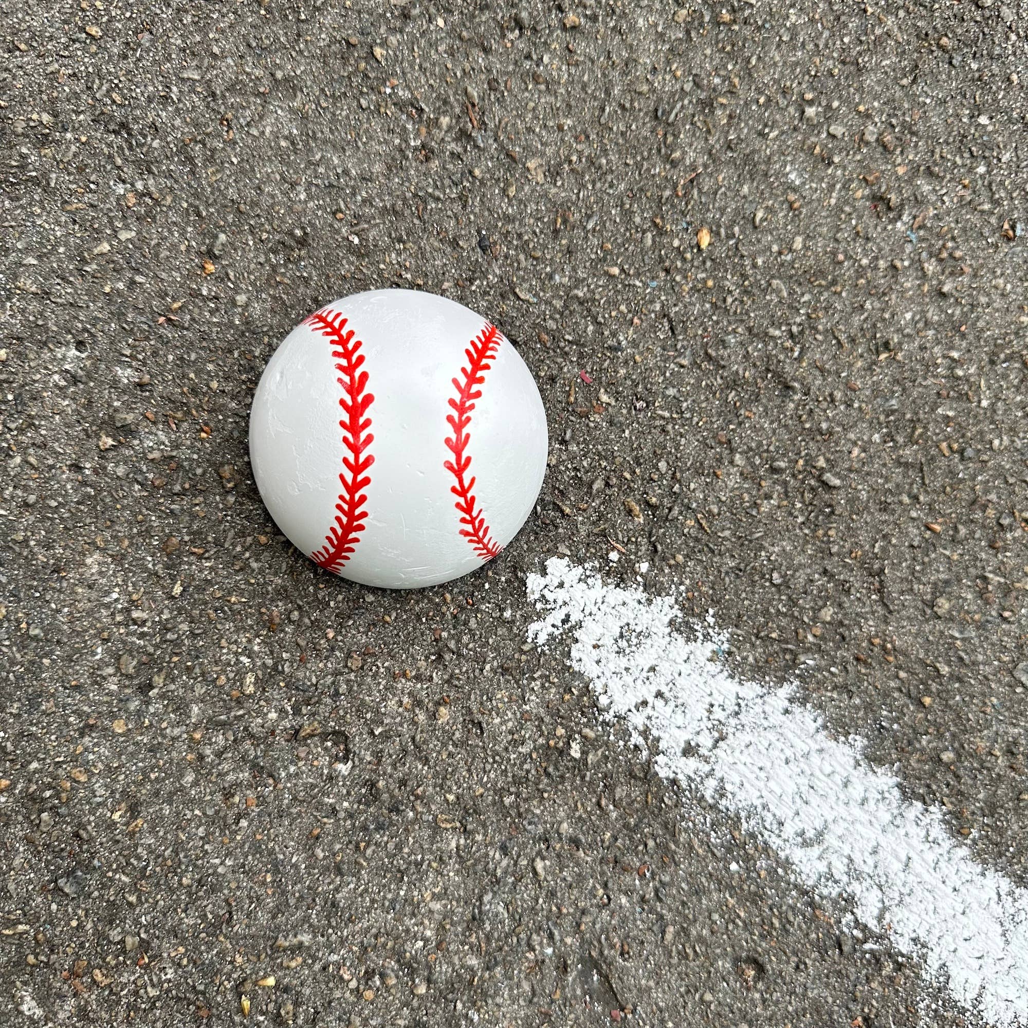 Quinn's Baseball Handmade Sidewalk Chalk - Gabrielle's Biloxi