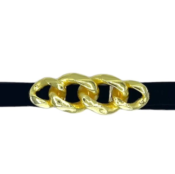 Garland Bags Belt Buckle - Chain Link - Gabrielle's Biloxi
