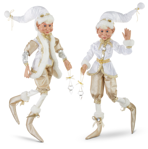 30" Posable Champagne Elf - Gabrielle's Biloxi