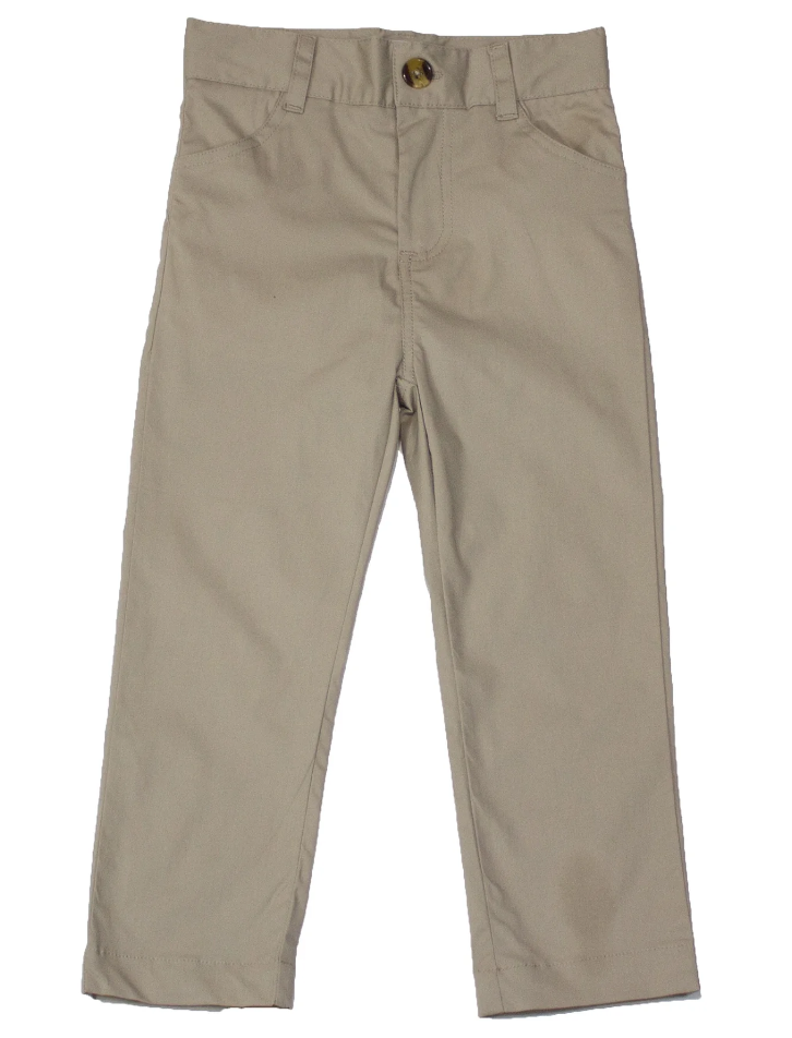 Properly Tied Boys Charleston Pant - Khaki