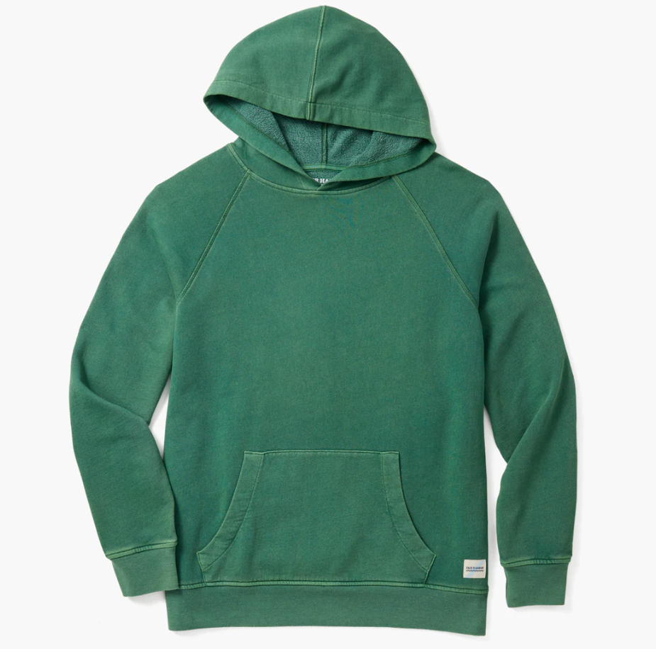 Fair Harbor The Vintage-Washed Saltaire Hoodie - Coastal Green - Gabrielle's Biloxi