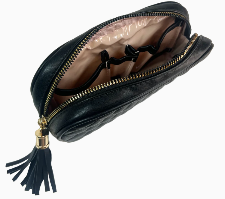 Pursen Small Makeup Case - Black - Gabrielle's Biloxi