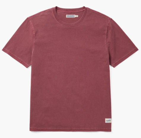 Fair Harbor The Saltaire Short Sleeve Tee - Crimson - Gabrielle's Biloxi