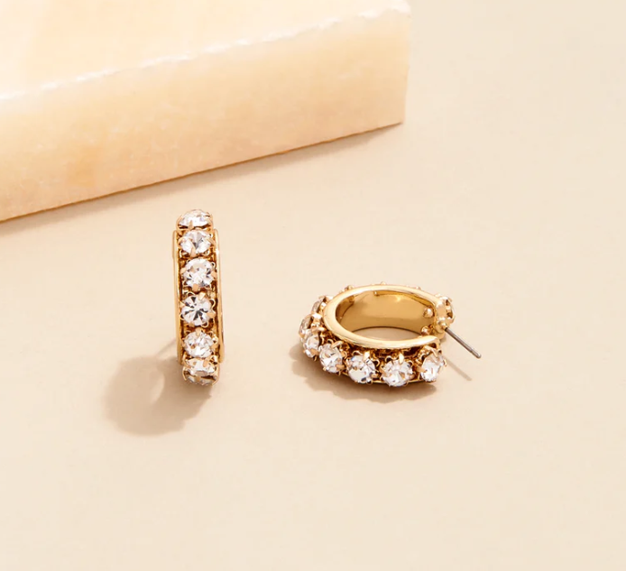Mignonne Gavigan Wynnie Crystal Hoop - Gabrielle's Biloxi