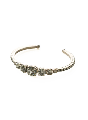 Sorrelli Dazzling Dotted Line Cuff Bracelet - Crystal Rock - Gabrielle's Biloxi