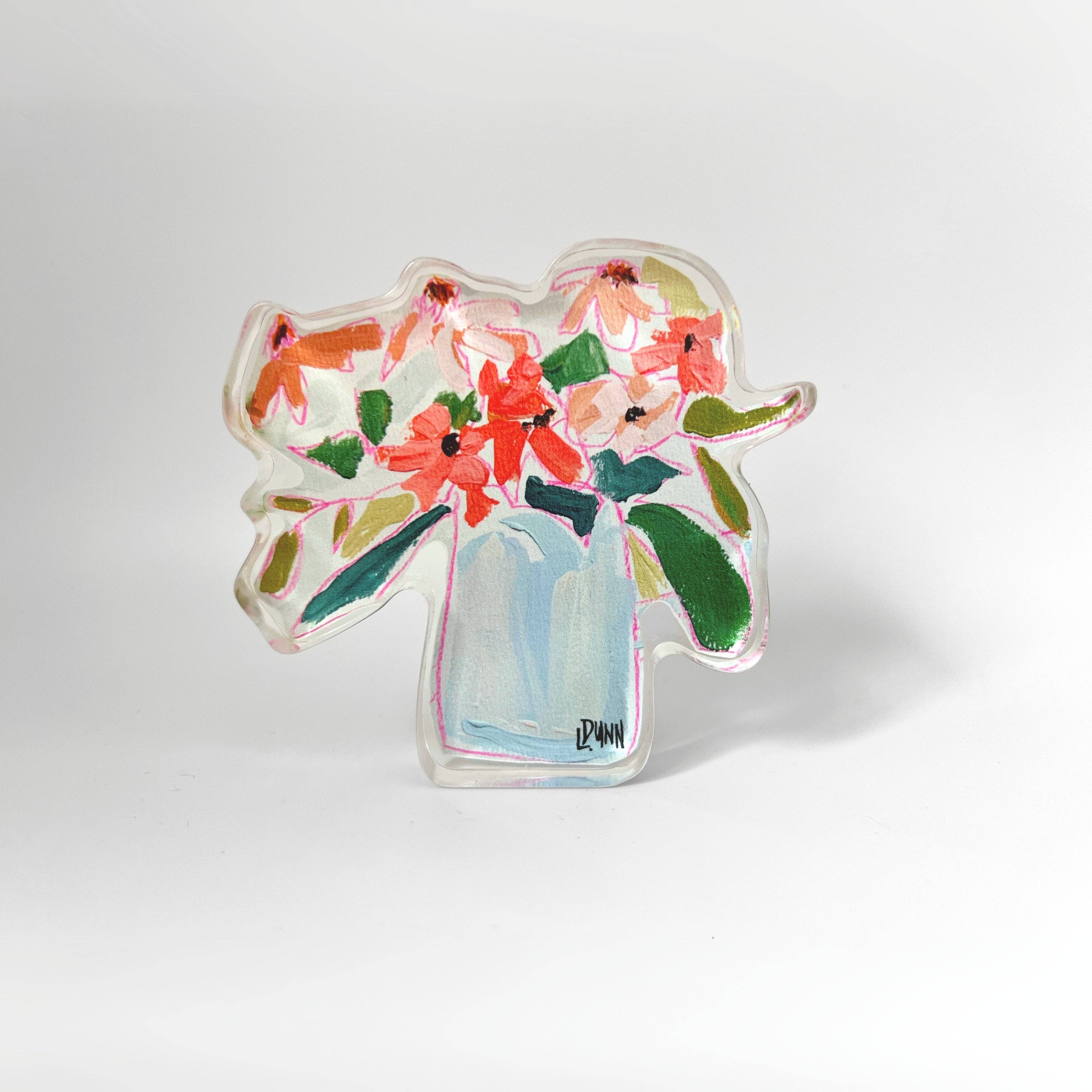 Gabrielle's Wildflowers Acrylic Bloom Block