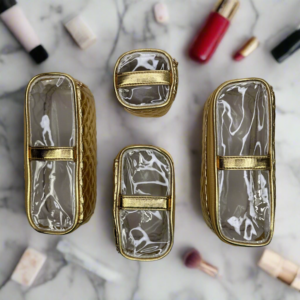 PurseN Mini Diva Makeup Case - 24 Karat