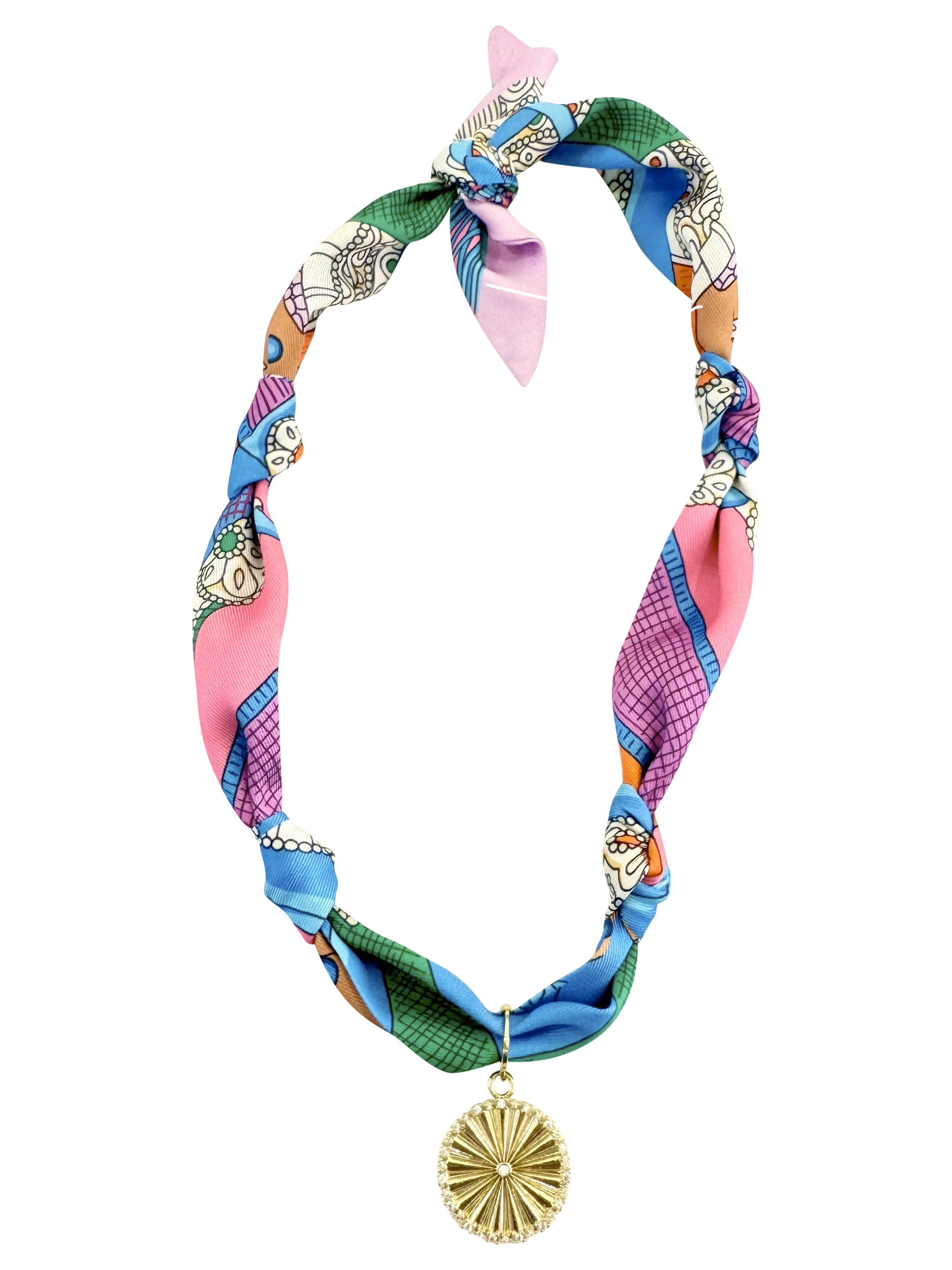 Cabo Scarf Necklace - Gabrielle's Biloxi
