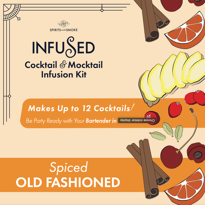 Spiced Old Fashioned - Cocktail Mix Kit - Infusion - Gabrielle's Biloxi