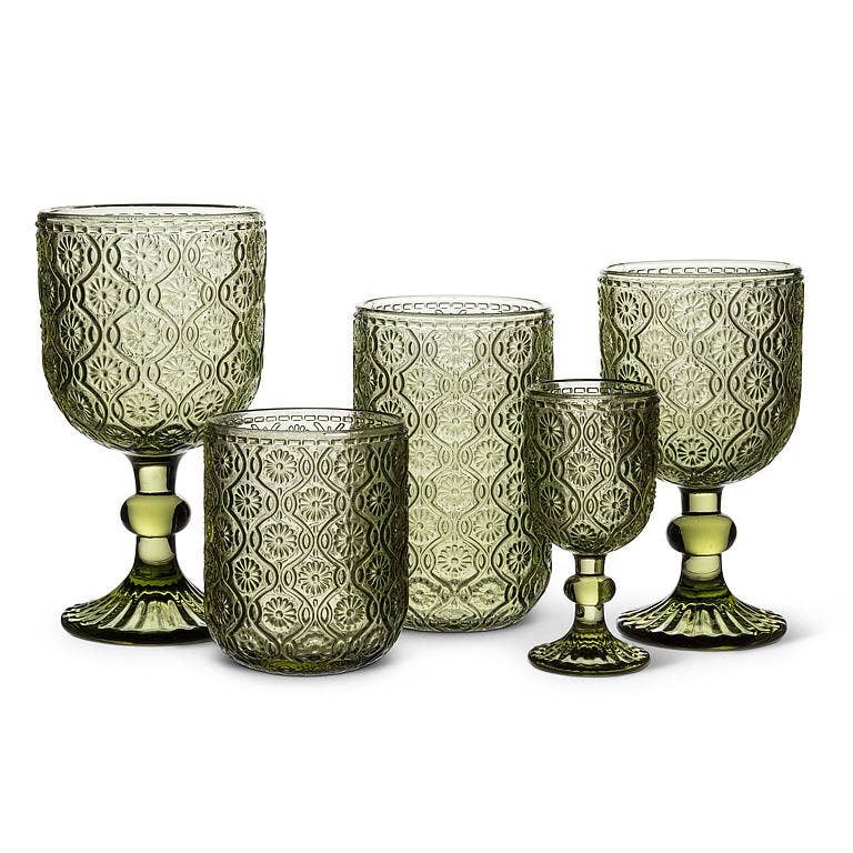 Daisy Tumbler-Olive-3.5"H(10oz) - Gabrielle's Biloxi