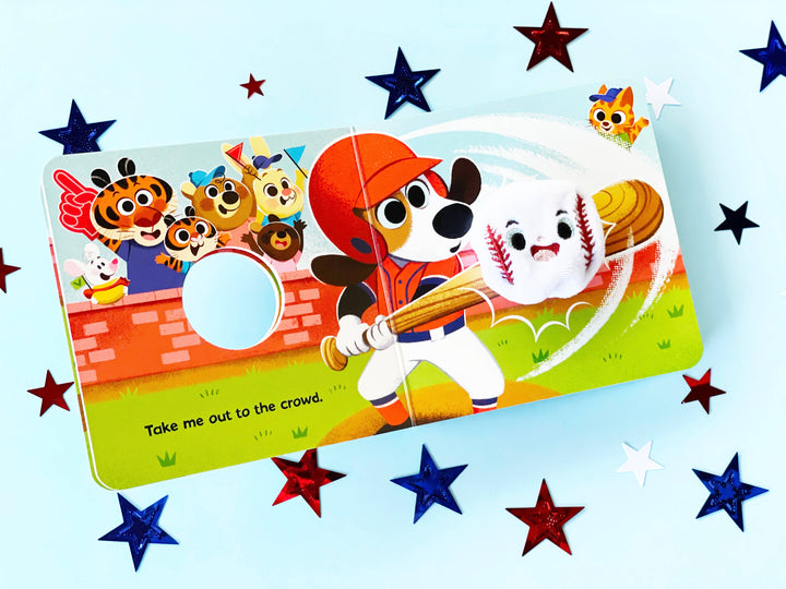 Baseball! Interactive Finger Puppet Board Book - Gabrielle's Biloxi