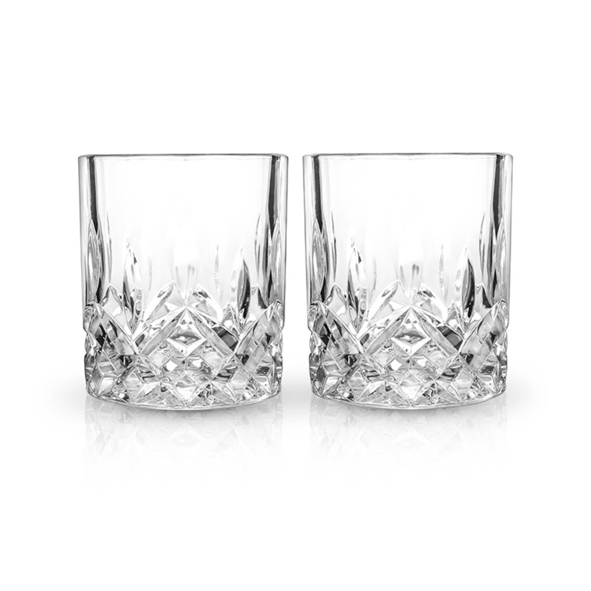 Admiral™ Stemless Crystal Lowball Tumblers Set of 2
