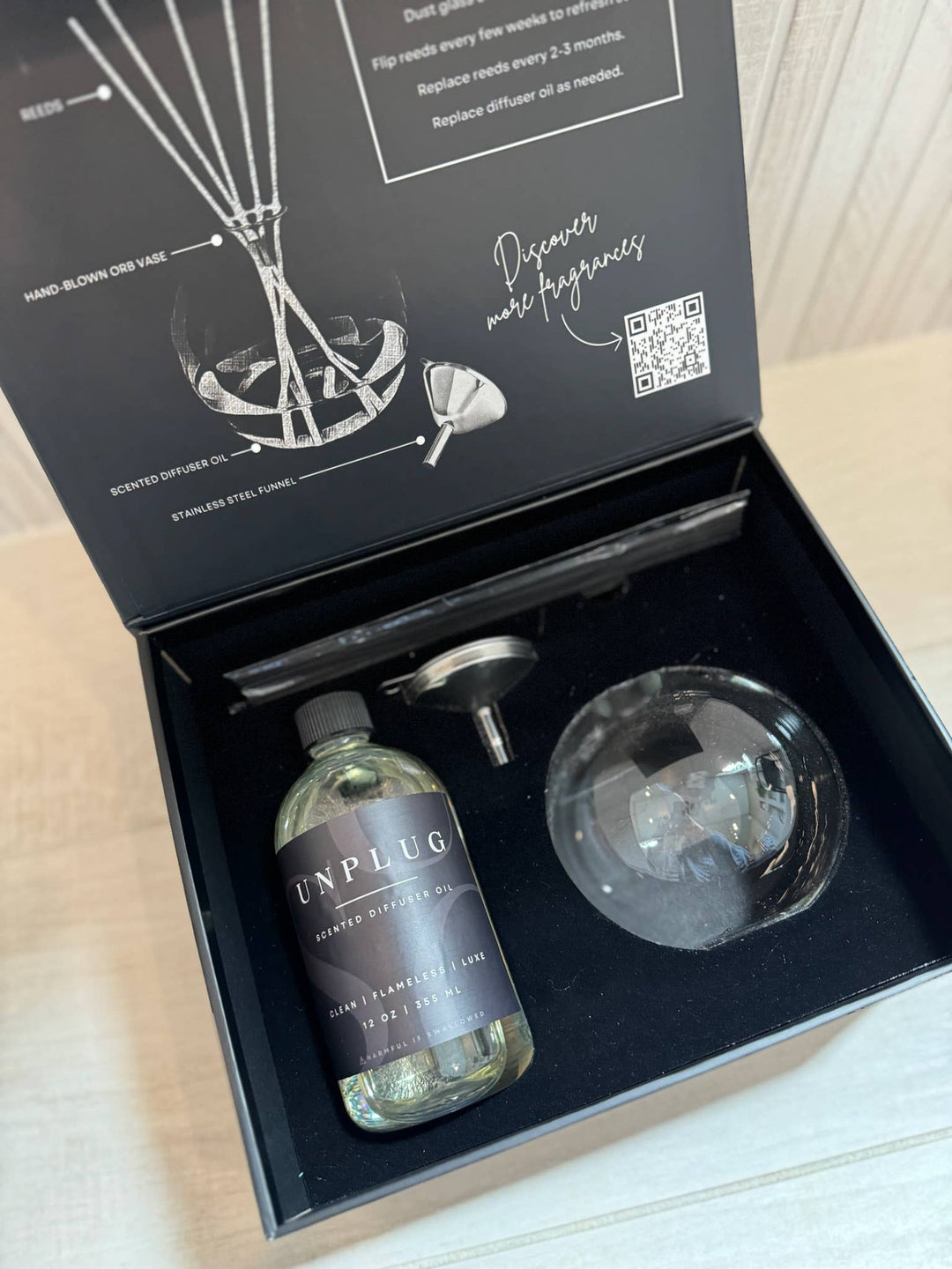 Luxe Reed Diffuser I Oil Diffuser Set - Sea salt - Gabrielle's Biloxi