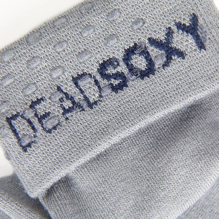DeadSoxy Greyson - Light Grey Dress Socks for Men - Gabrielle's Biloxi