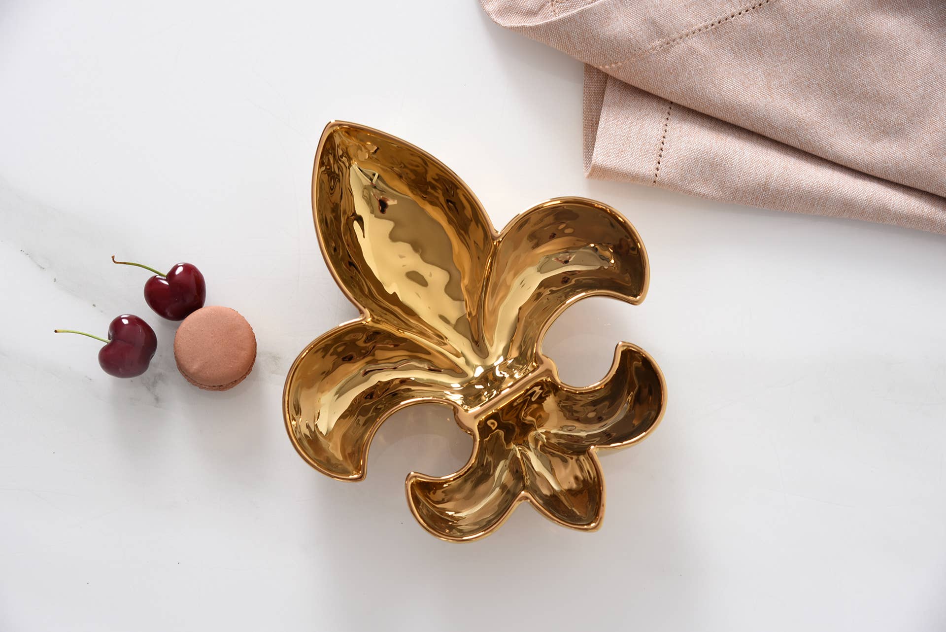 Pampa Bay Snack Bowl - Fleur-De-Lis - Gabrielle's Biloxi