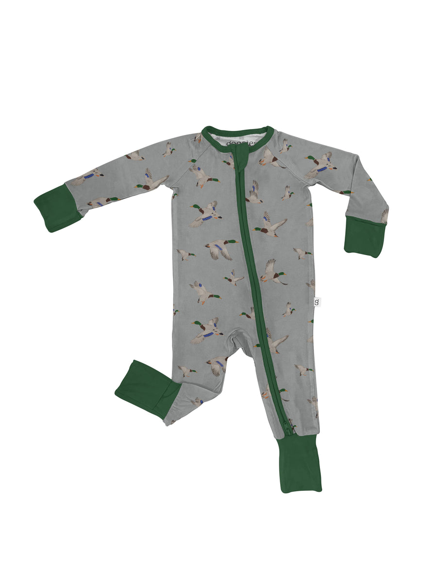 Mallards /  Ducks - Convertible Zip PJs - Gabrielle's Biloxi