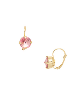 Sorrelli Mara Dangle Earrings Bright Gold First Kiss - Gabrielle&